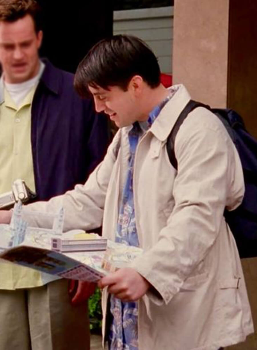 Joey Tribbiani Friends White Jacket