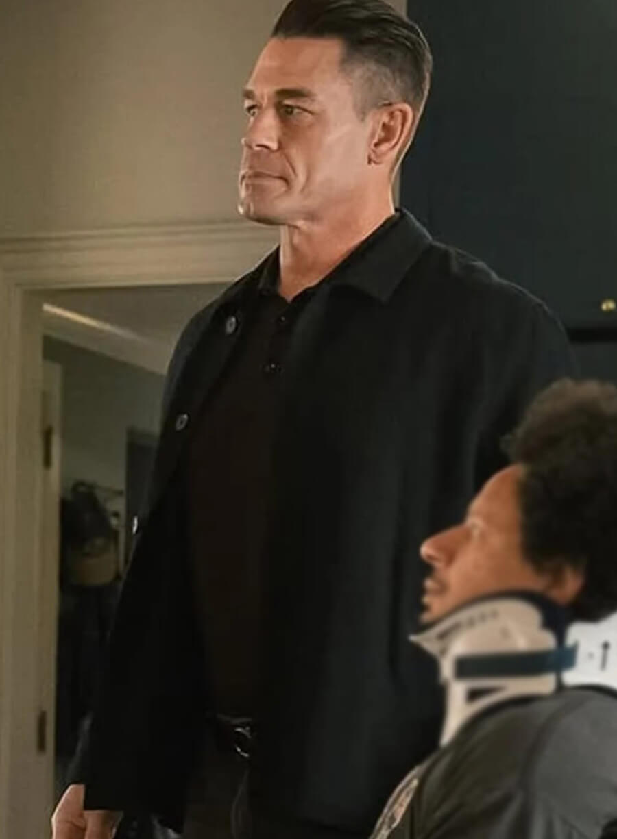 John Cena Little Brother 2026 Black Jacket