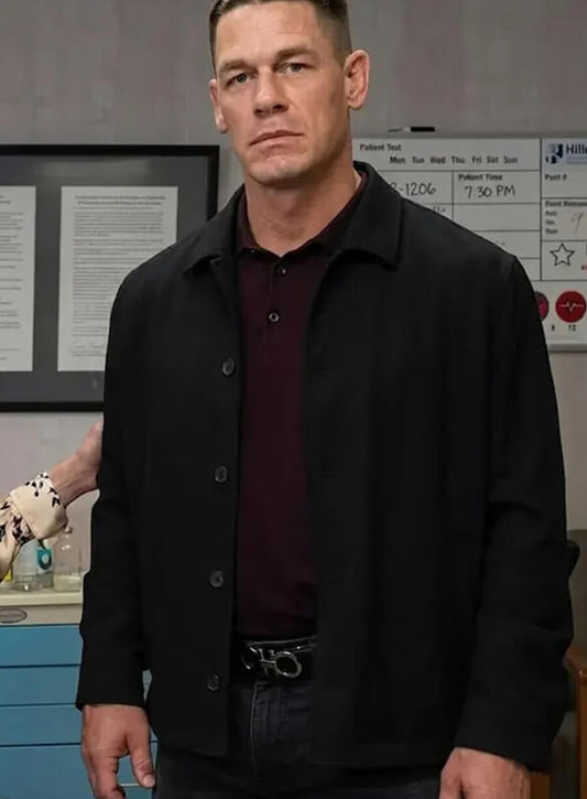 John Cena Little Brother 2026 Black Jacket
