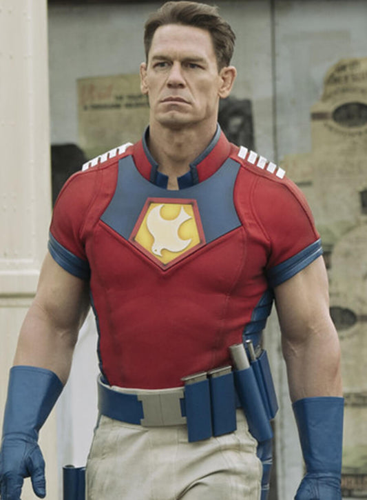 John Cena Peacemaker Red Costume Jacket