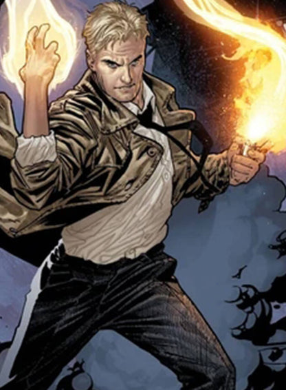 John Constantine Beige Trench Coat 