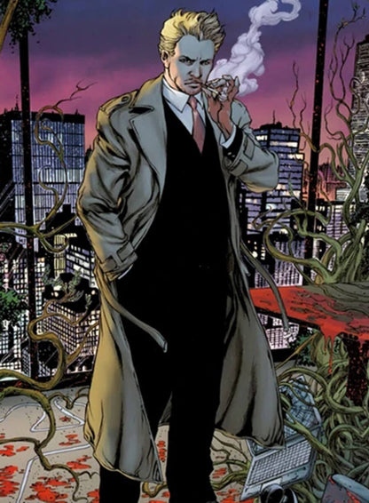 John Constantine Beige Trench Coat 