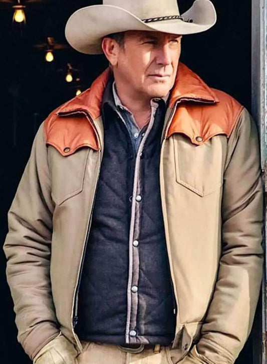 John Dutton Beige Jacket