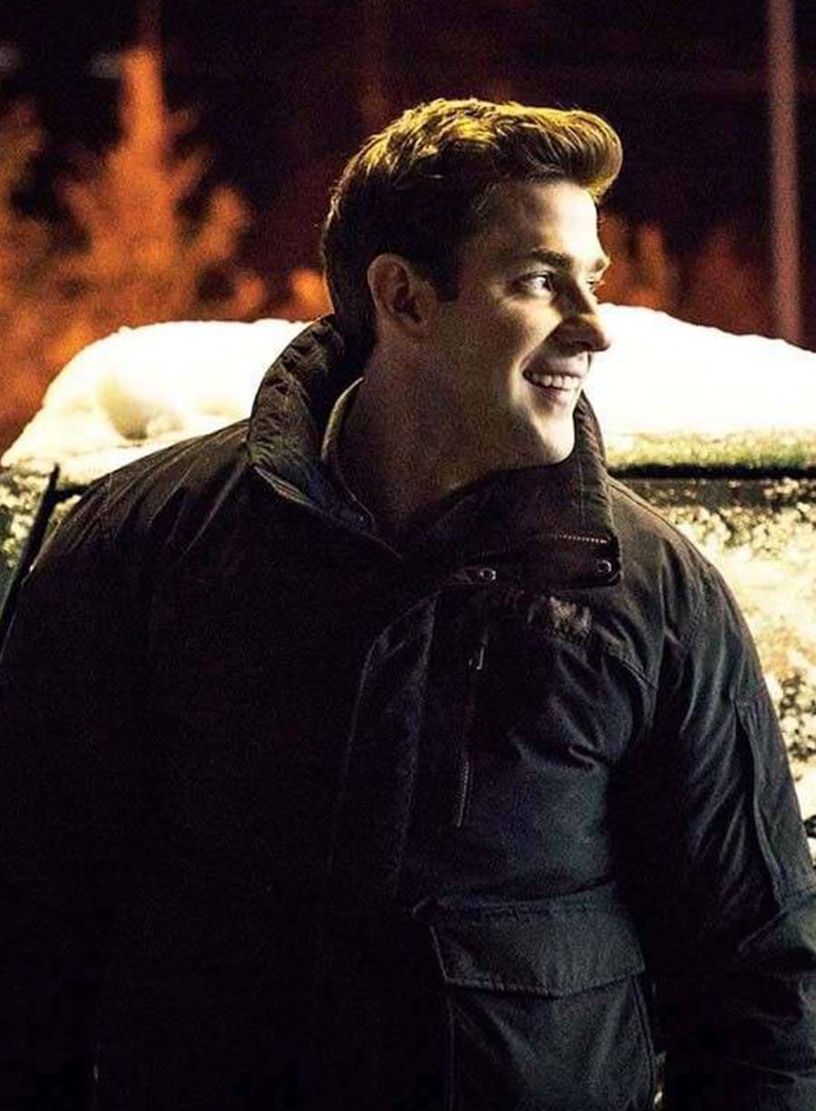 John Krasinski Tom Clancy’s Black Jacket
