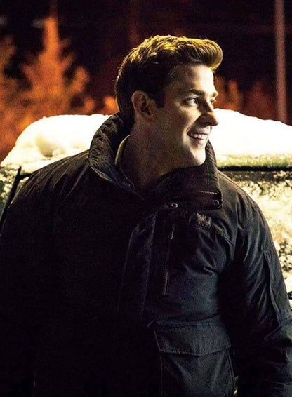 John Krasinski Tom Clancy’s Black Jacket