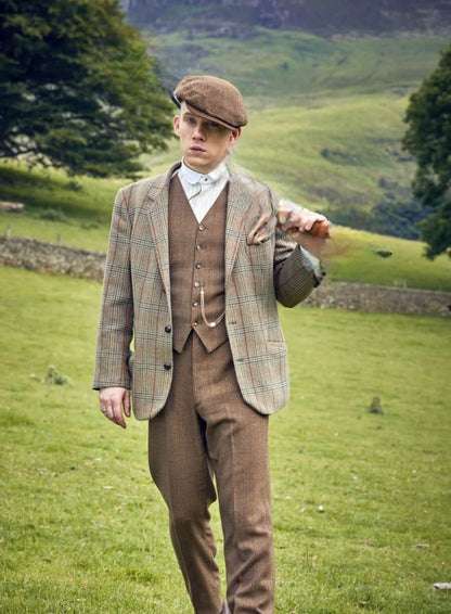 John Shelby Peaky Blinders Beige Wool Blazer