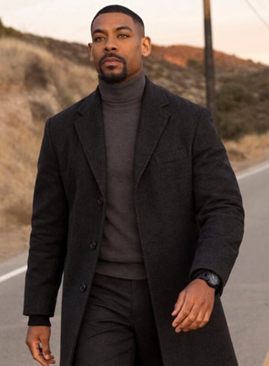 Lanterns S01 Aaron Pierre Black Coat