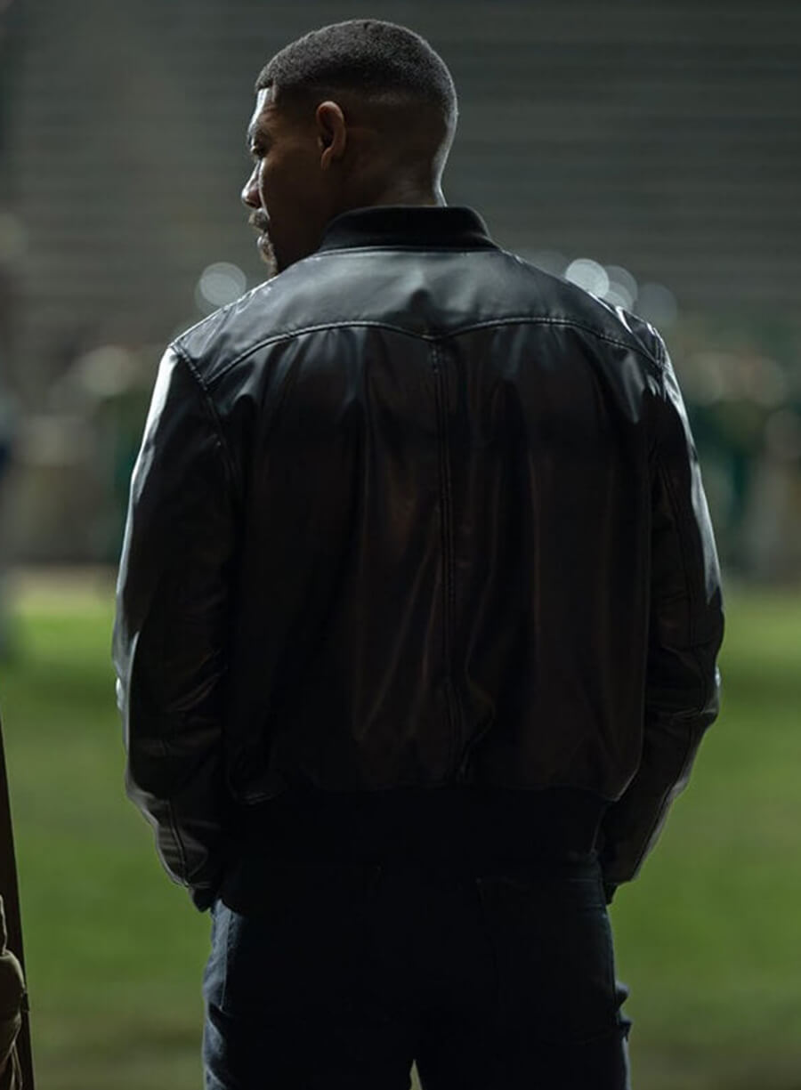 John Stewart Lanterns S01 Black Bomber Jacket