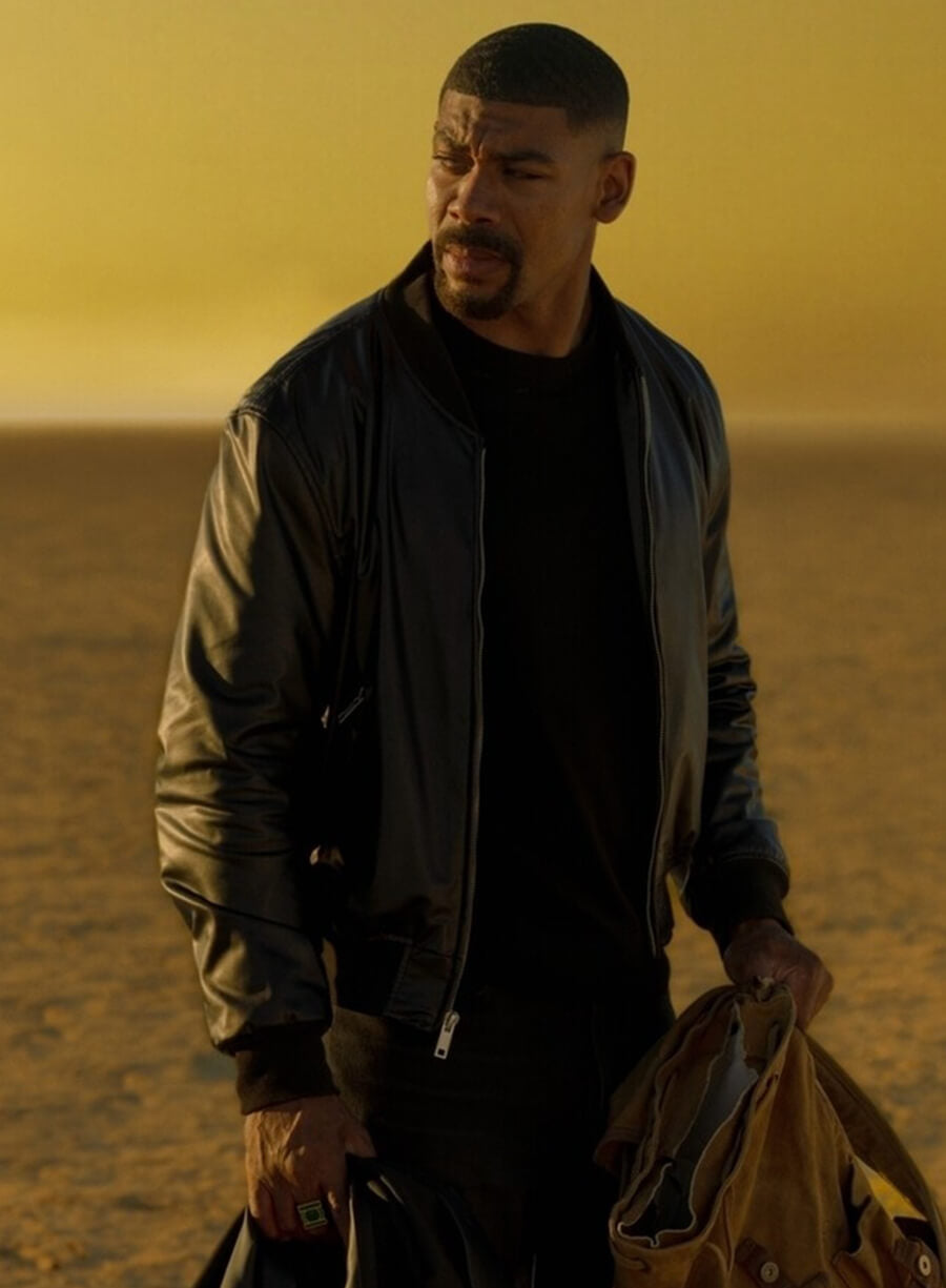 John Stewart Lanterns S01 Black Bomber Jacket