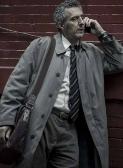John Turturro Severance 2022 Trench Coat