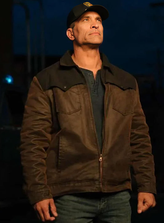 Johnathon Schaech Blue Ridge 2024 Brown Jacket