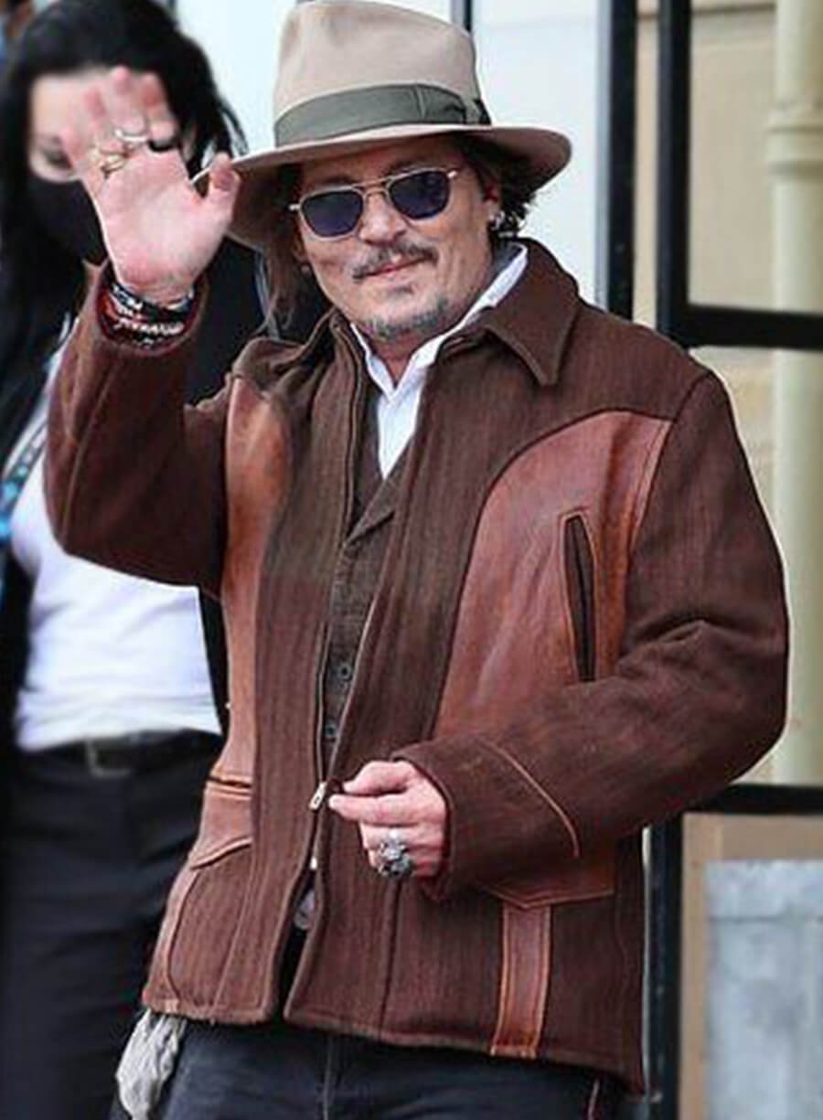 Johnny Depp Brown Jacket