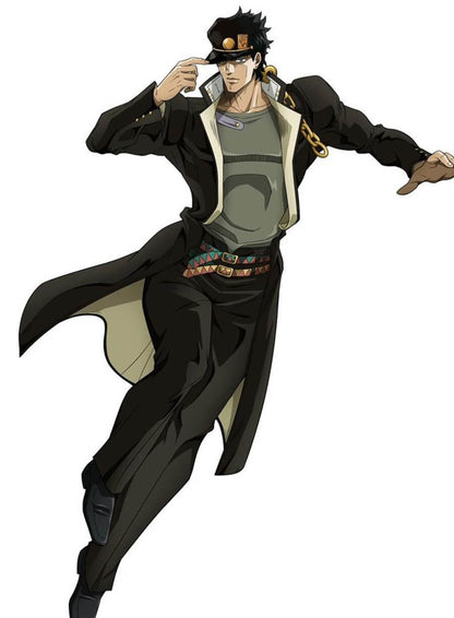 JoJo’s Bizarre Adventure Jotaro Kujo Black Coat