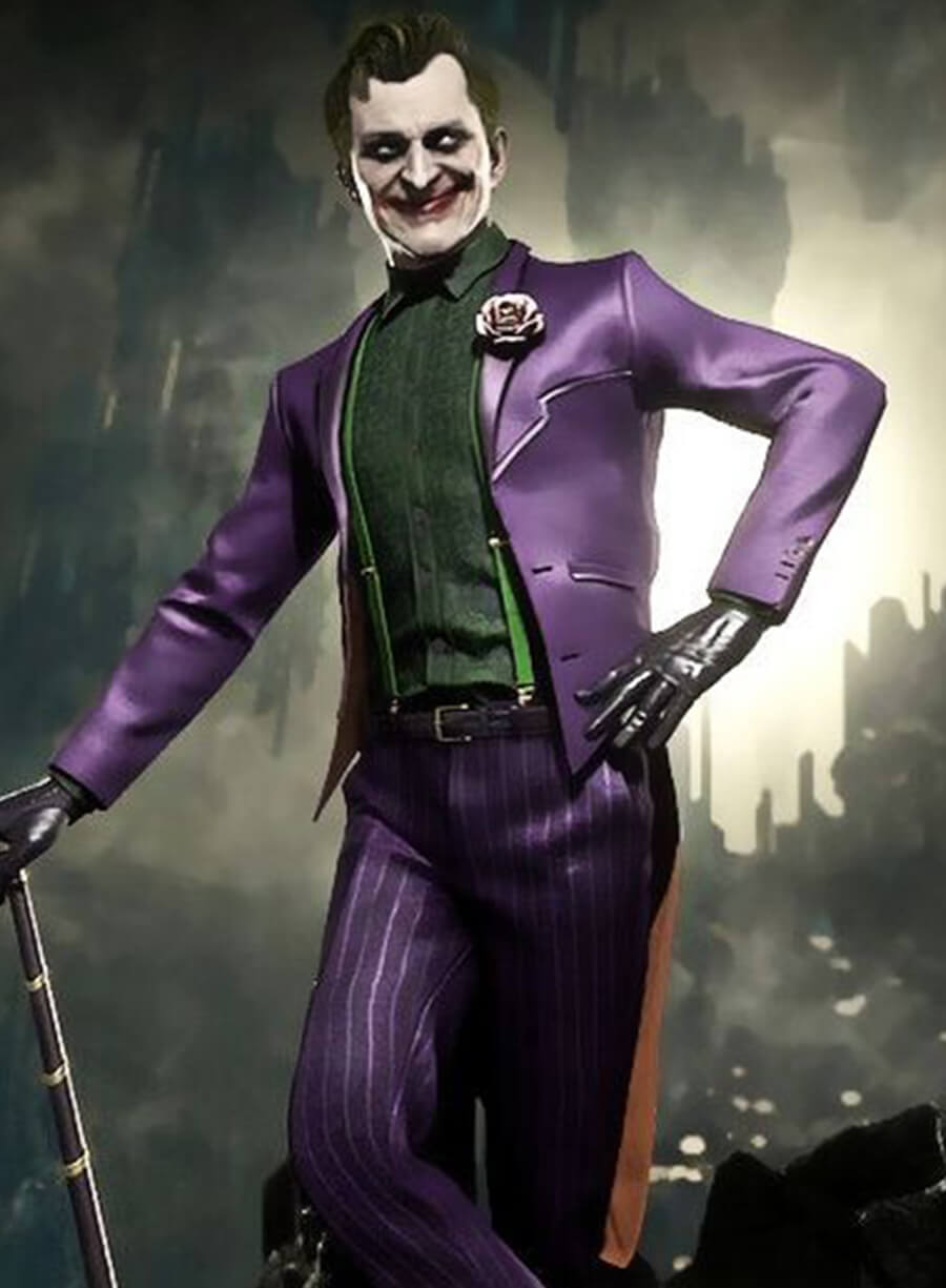 Joker Mortal Kombat 11 Purple Coat