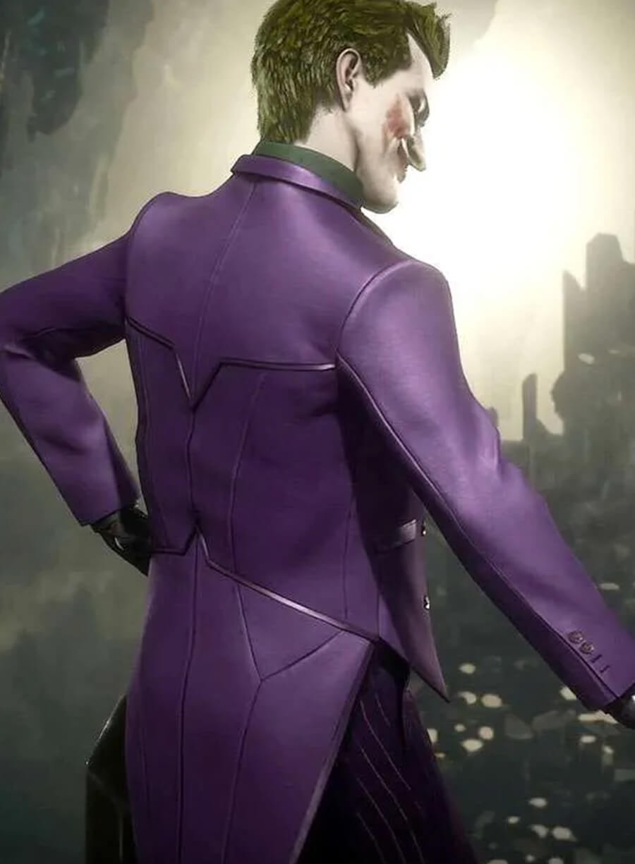 Joker Mortal Kombat 11 Purple Coat