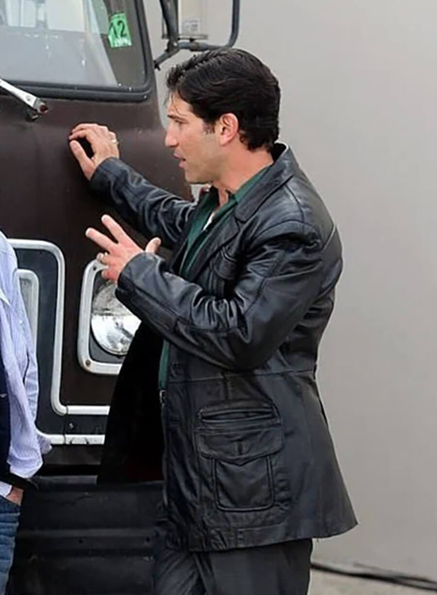 Jon Bernthal The Many Saints of Newark Leather Trench Coat