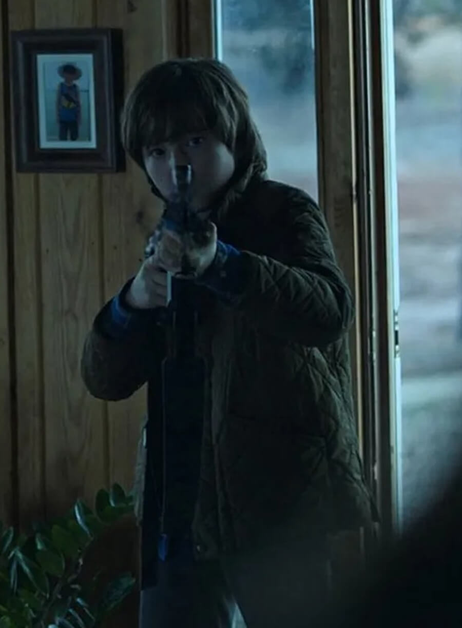 Jonah Byrde Ozark Tv Series Quilted Brown Jacket