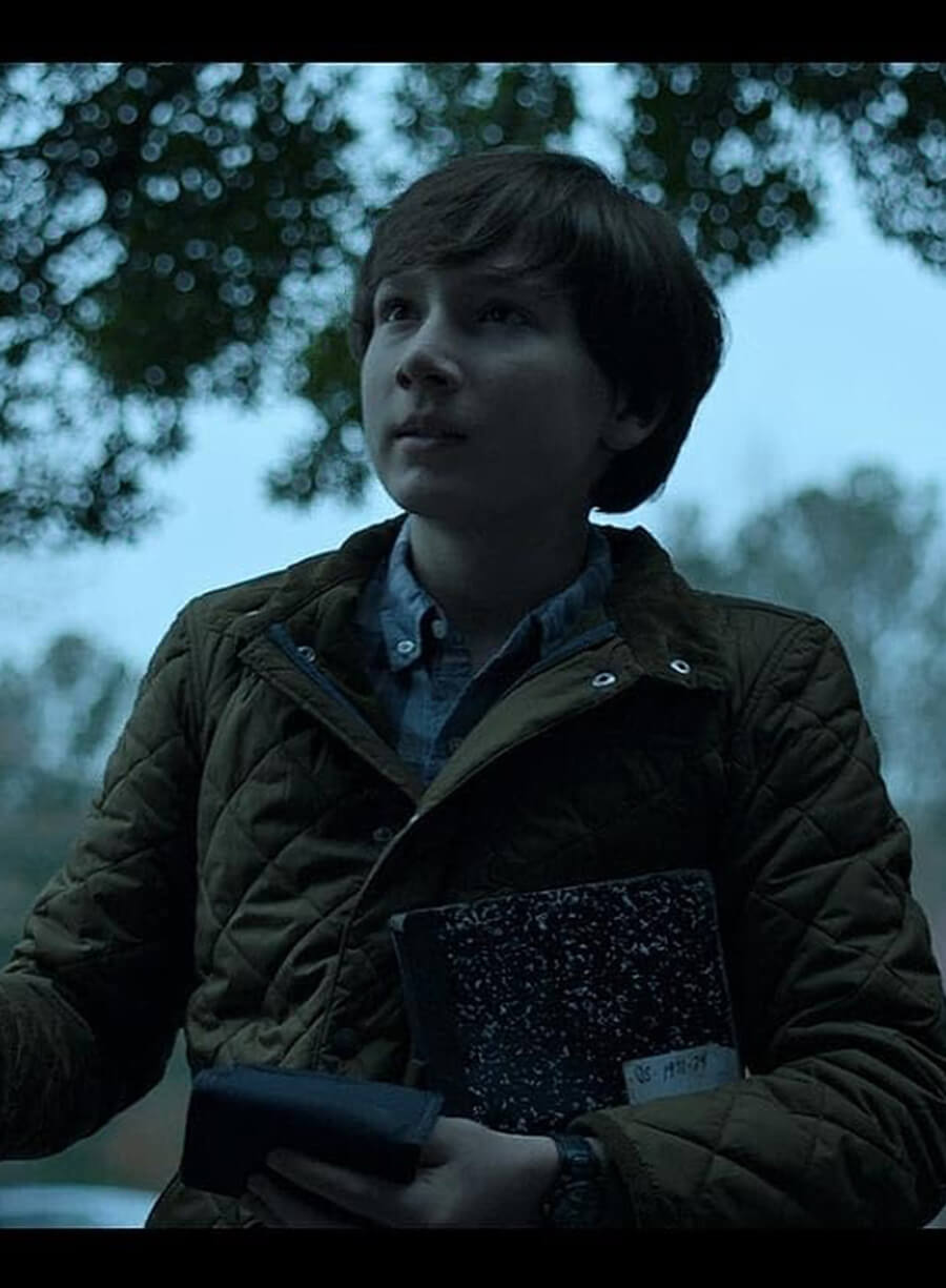 Jonah Byrde Ozark Tv Series Quilted Brown Jacket