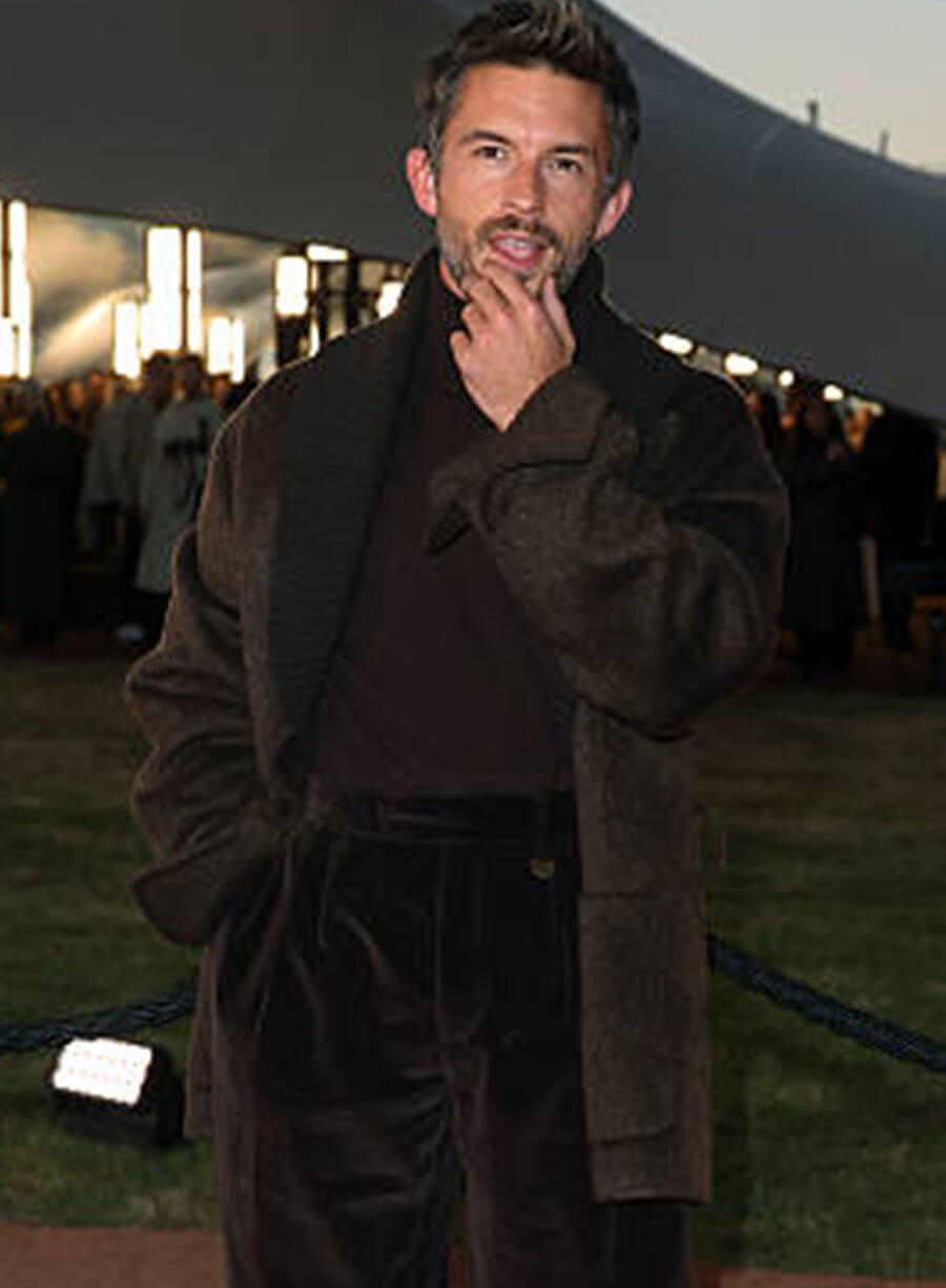 Jonathan Bailey London Fashion Week 2025 Coat