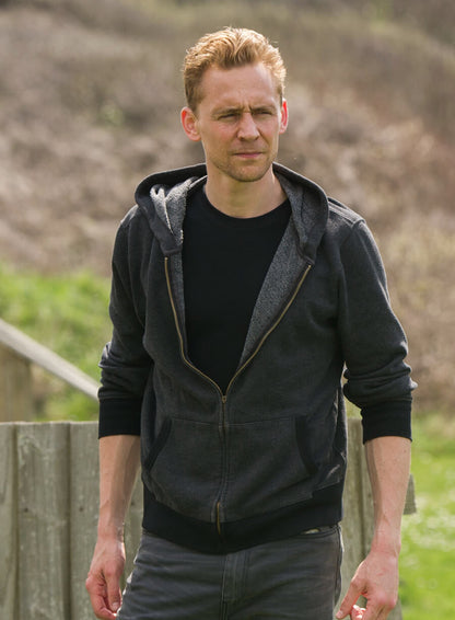 Jonathan Pine The Night Manager Black Hoodie