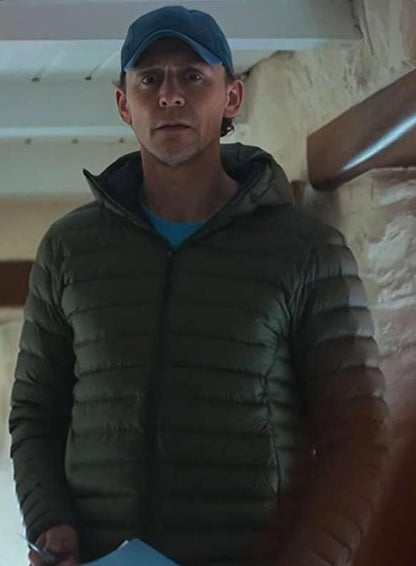 Jonathan Pine The Night Manager S02 Puffer Jacket