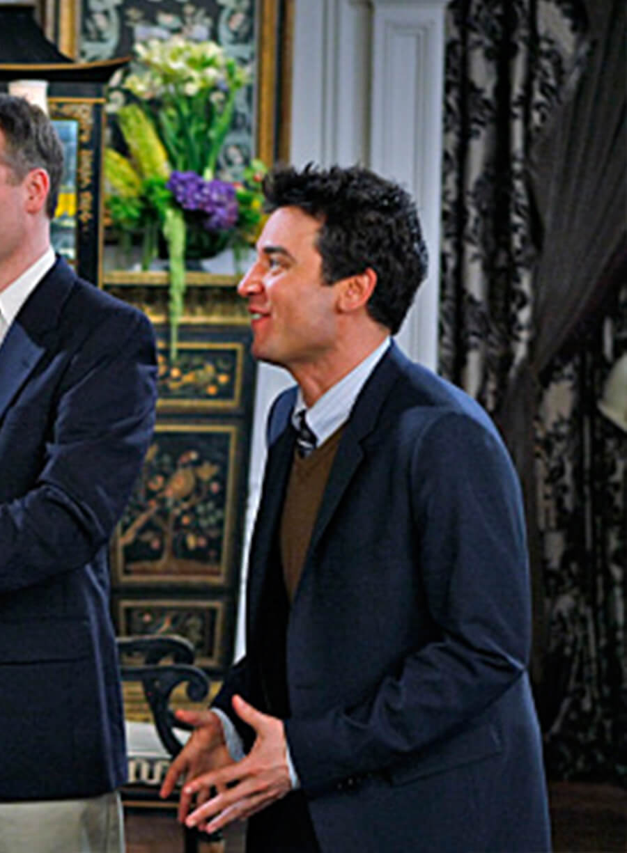 Josh Radnor How I met Your Mother S05 Blue Blazer