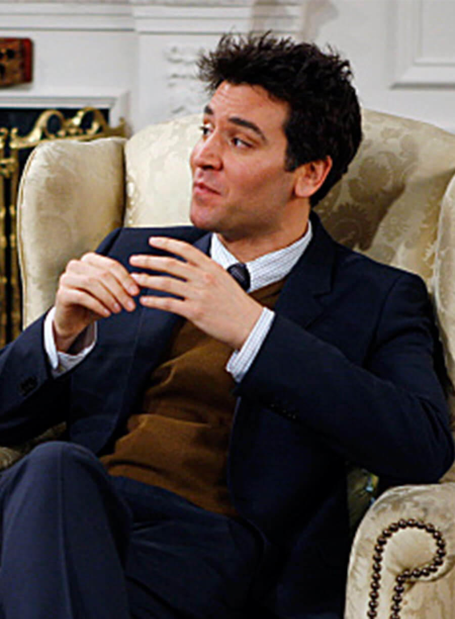 Josh Radnor How I met Your Mother S05 Blue Blazer