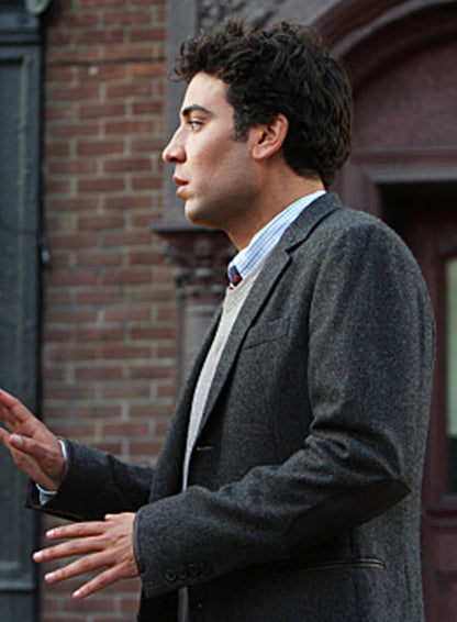 Josh Radnor How I met Your Mother S06 Grey Blazer