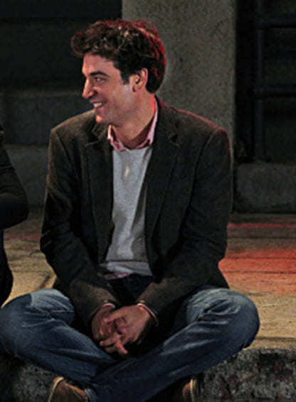 Josh Radnor How I met Your Mother S06 Grey Blazer