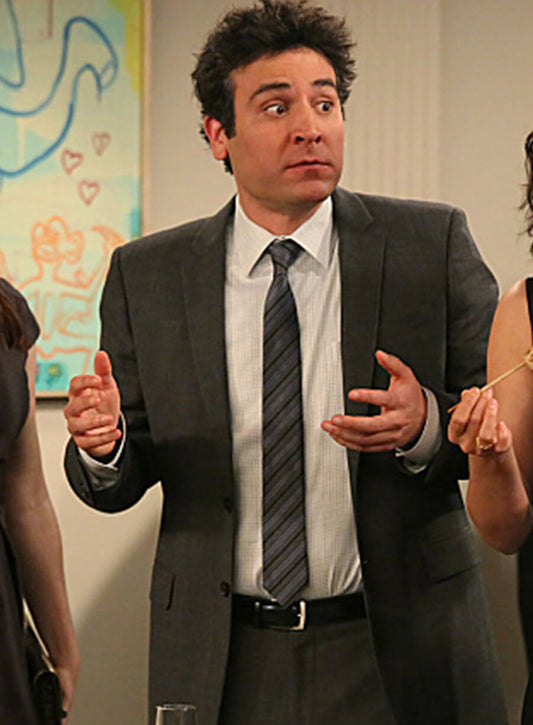 Josh Radnor How I met Your Mother S08 Grey Blazer