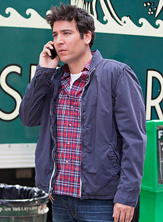 Josh Radnor How I met Your Mother S09 Blue Jacket