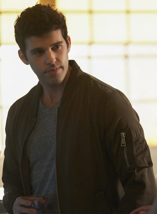 Josh Rosza The Originals Brown Bomber Jacket