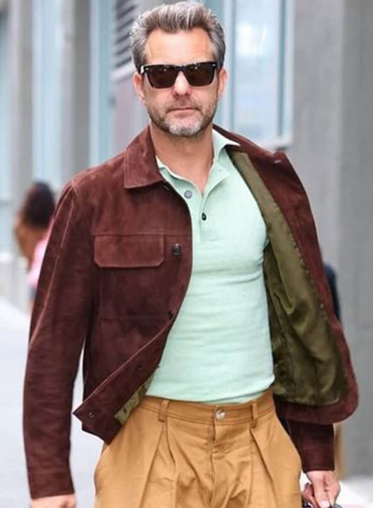 Joshua Jackson Maroon Jacket