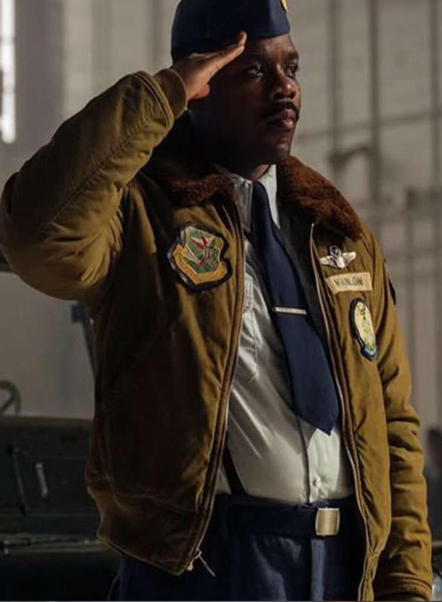Jovan Adepo IT Welcome to Derry Green Bomber Jacket
