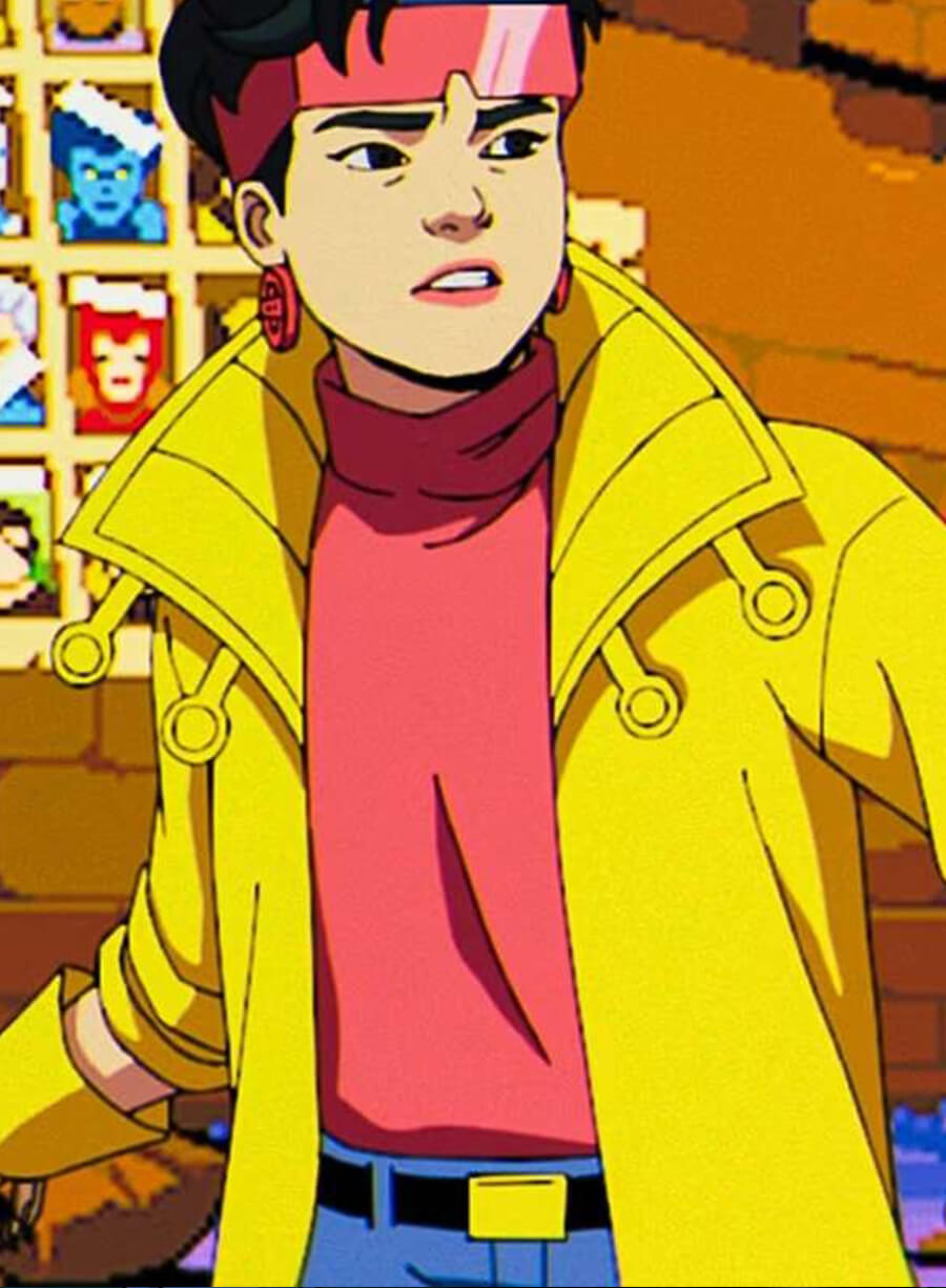 Jubilee X-Men ’97 Yellow Trench Coat