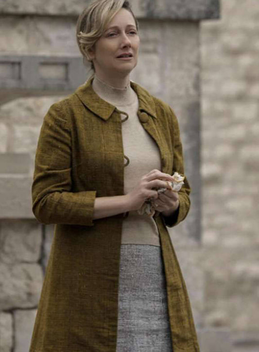 Judy Greer The Long Walk Brown Trench Coat