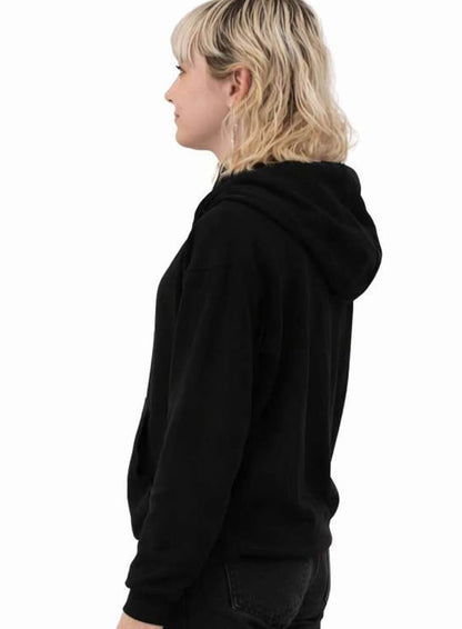 Jules Logan Off Campus 2026 Black Hoodie
