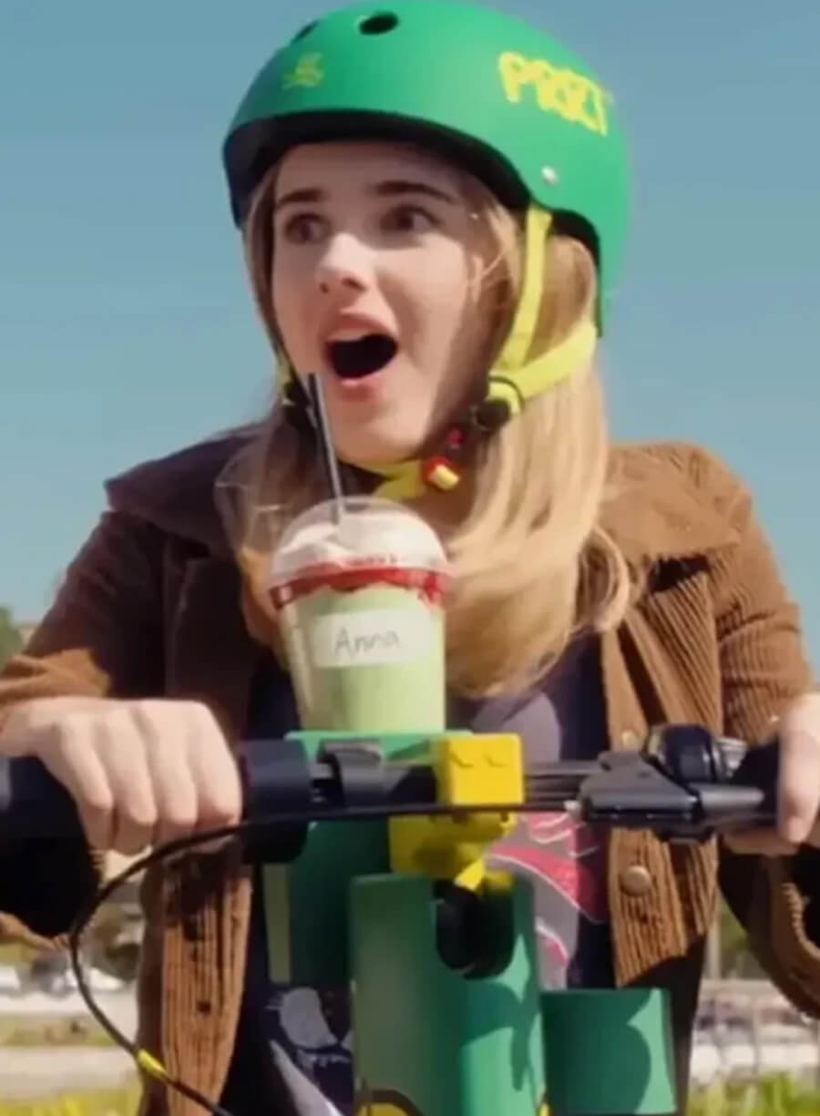 Julia Butters Freakier Friday 2025 Brown Jacket