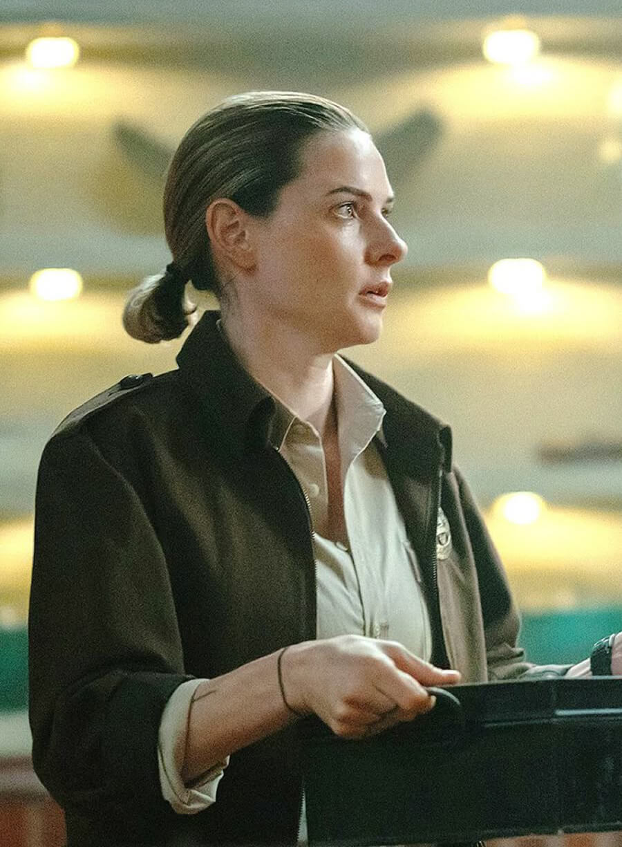 Juliette Nichols Silo S01 Brown Cotton Jacket