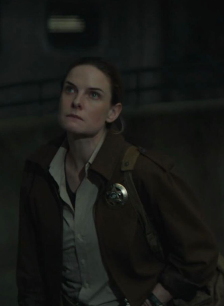 Juliette Nichols Silo S01 Brown Cotton Jacket