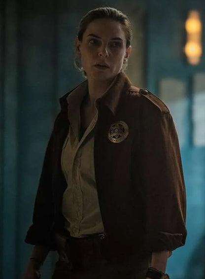 Juliette Nichols Silo S01 Brown Cotton Jacket