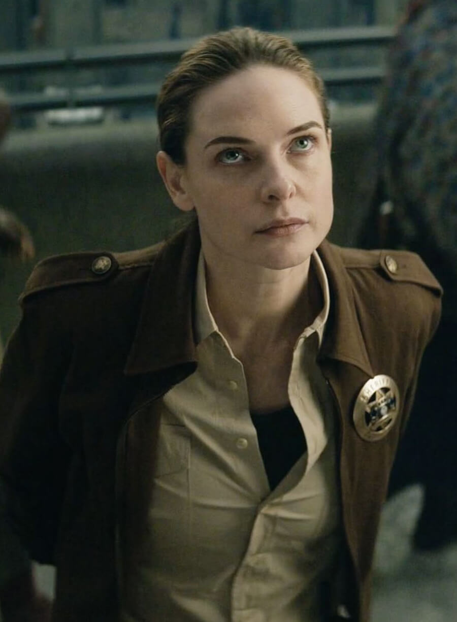 Juliette Nichols Silo S01 Brown Cotton Jacket