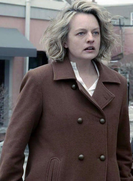 June Osborne The Handmaid's Tale S05 Brown Wool Coat