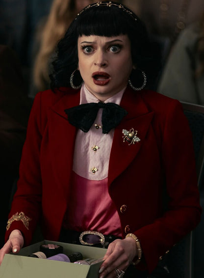 Juno Usher The Fall of the House of Usher Red Coat