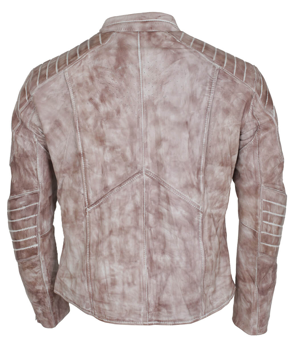 Superman White Waxed Jacket