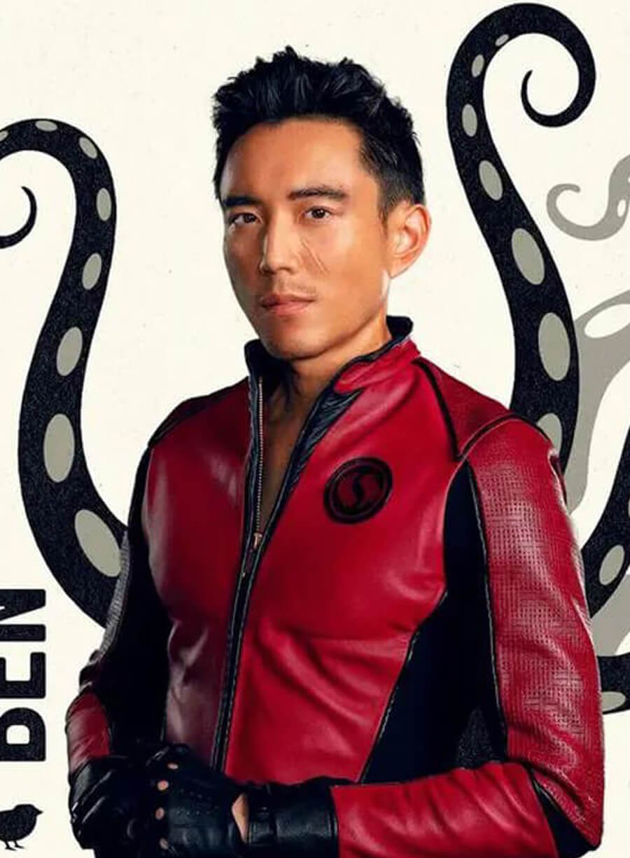 Justin H Min The Umbrella Academy S03 Leather Jacket