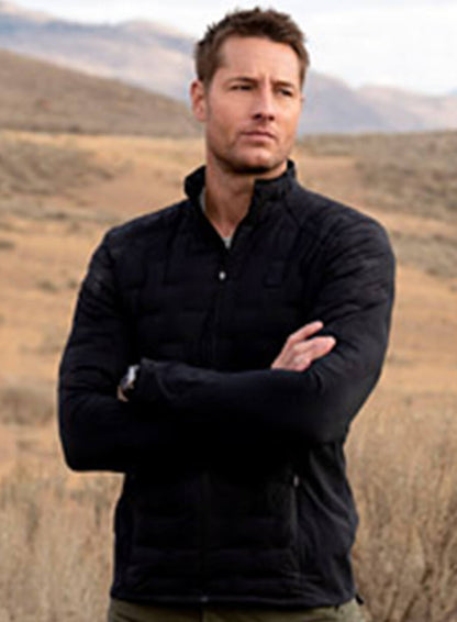 Justin Hartley Tracker Black Cotton Jacket