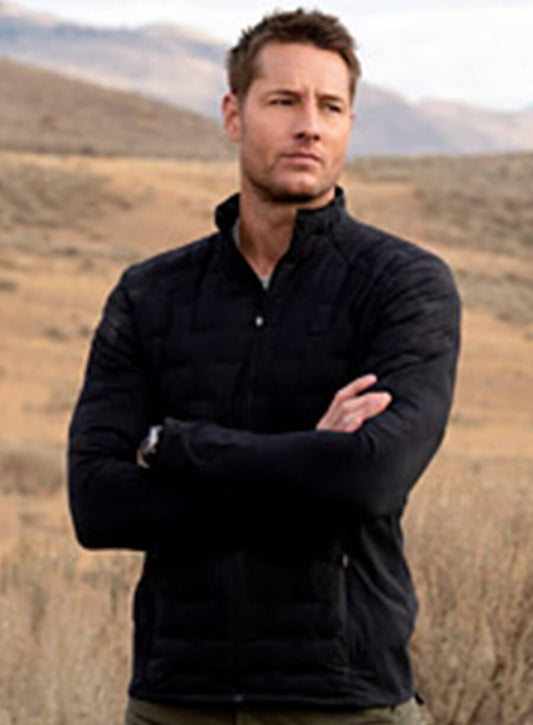 Justin Hartley Tracker Black Cotton Jacket