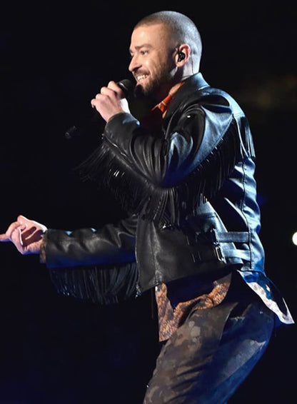 Justin Timberlake’s iconic look from the 2018 Super Bowl Halftime Show