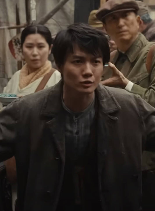 Kōichi Shikishima Godzilla Minus One Brown Cotton Jacket
